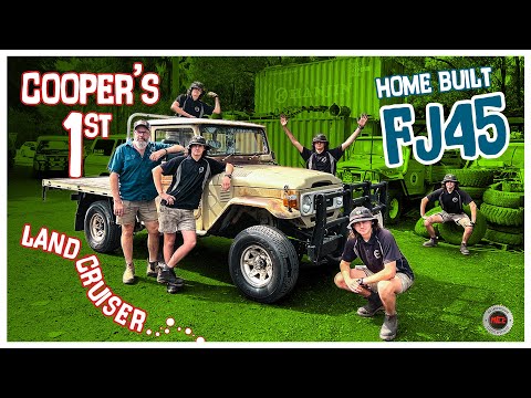 Our 1st Year Apprentice built his own FJ45!!! - Mr Landcruiser