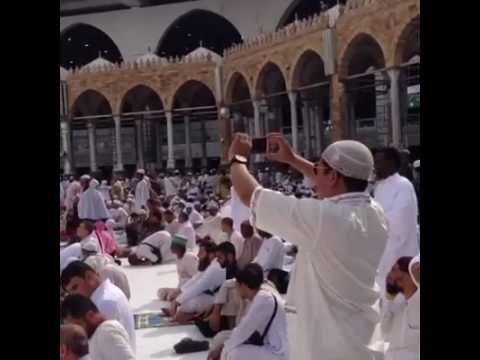 Adem Şener Hoca Nurlu Kabe'den Selamlama 04/09/2016(Hac)