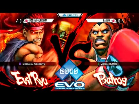USFIV - DAIGO UMEHARA [Evil Ryu] vs RAGAJIN [Balrog] - EVO 2015