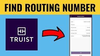 How To Find Truist Routing Number (2025)