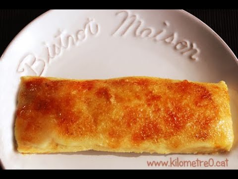 Cómo hacer BRAZO DE GITANO de CREMA QUEMADA 🍮 (Receta de Pastelería) / Recetas de cocina