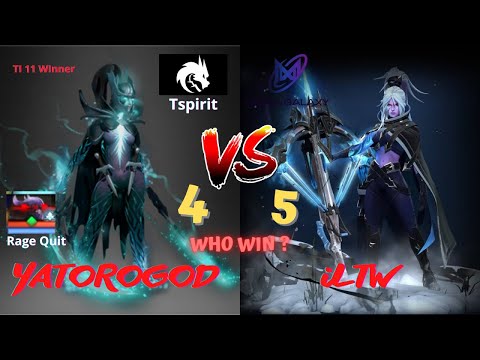 TSpirit YATOROGOD [ Phantom Assasin ] VS NGX.iLTW [ drow Ranger ] 4vs5 Rage Quit Who Win ?