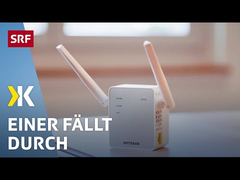 Wi-Fi amplifiers tested: Cheap Wi-Fi repeaters vs. expensive mesh routers | 2020 | Kassensturz | SRF
