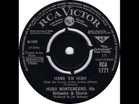 UK New Entry 1969 (5) Hugo Montenegro, His Orchestra & Chorus - Hang 'Em High