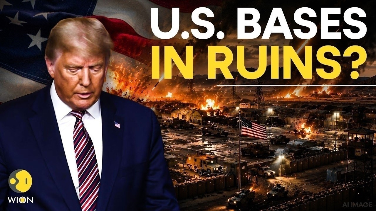 US-Iran War LIVE: Tehran's Brutal Attack On US Bases Across Gulf, West Asia War Explodes | WION