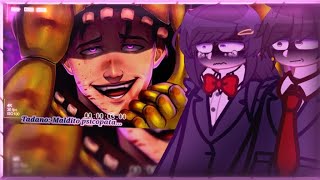 📚Komi Can't Communicate Reagindo Ao Rap TAKERU - William Sempre Volta [William Afton]🟣