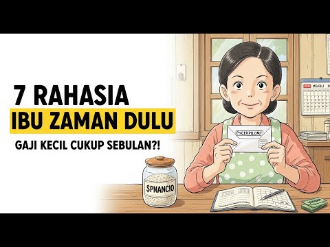 7 Rahasia Ibu Zaman Dulu Mengelola Gaji Kecil Agar Cukup Sebulan