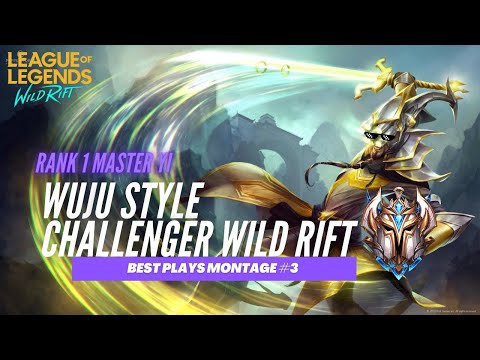Wuju Style RANK 1 MASTER YI - Challenger Wild Rift - BEST PLAYS MONTAGE #3 (Last Giveaway Day!)
