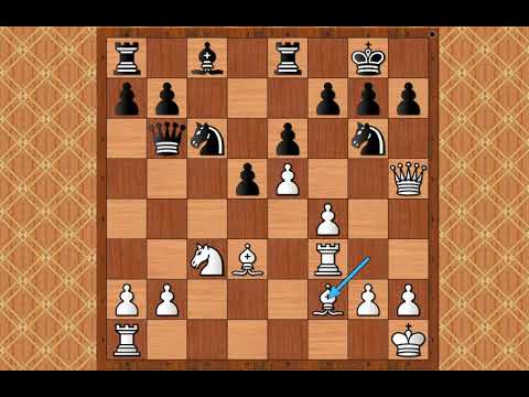 Zanimljiv napad na Kralja uz pritisak po H- liniji ☆ PORTISCH vs PEROSIAN # 1615