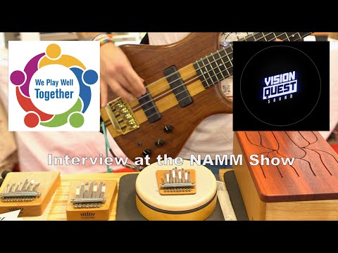 Vision Quest Sound Interview featuring WE PLAY WELL TOGETHER Booth at NAMM 2020