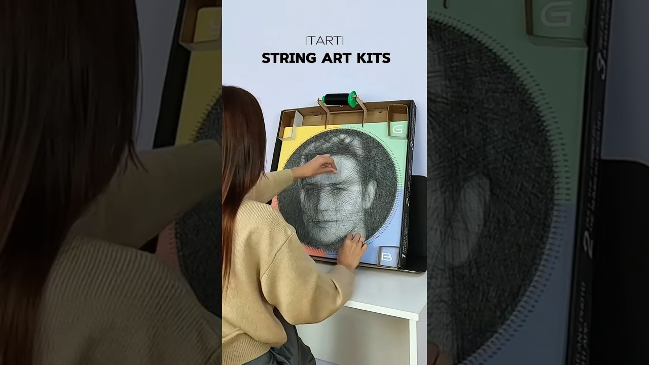 String Art Kits. Share your opinion in the comments 👇🏼#stringart #usa #diy #recommendations