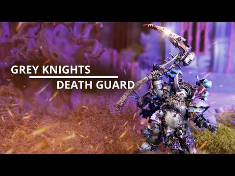Grey Knights vs Death Guard - A 10th Edition Warhammer 40k Battle Report #warhammer40k