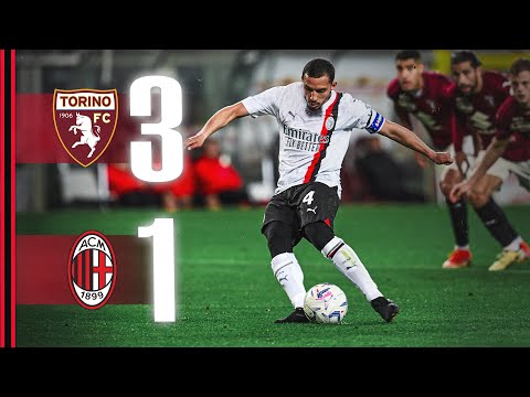 Bennacer on the scoresheet in Olimpico defeat | Torino 3-1 AC Milan | Highlights Serie A