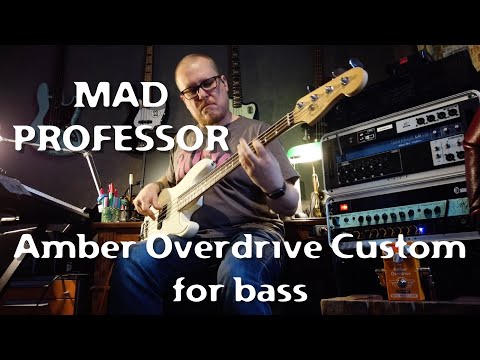 Mad Professor Custom Amber Overdrive for Bass Limited Edition image 2