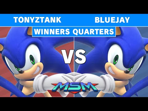 MSM Online 8 - TonyzTank (Sonic) Vs Bluejay (Sonic) Winners Quarters - Smash Ultimate
