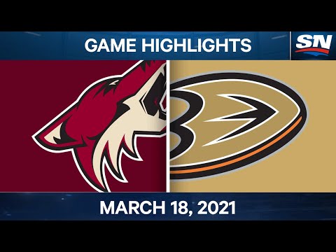 NHL Game Highlights | Coyotes vs. Ducks – Mar. 18, 2021