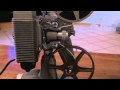 Loading and Rewinding an 8mm Projector (Revere 85)