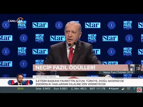 2019 Necip Fazıl Ödülleri - 21.12.2019