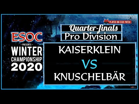 [AoE3] Kaiserklein vs Knuschelbär (Bo7) — Pro Division Quarter-Finals — ESOC Winter Championshi