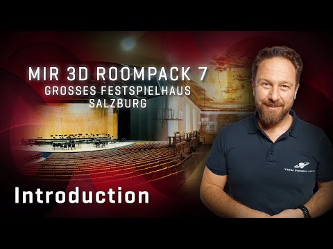 MIR Pro 3D - RoomPack 7: Grosses Festspielhaus Salzburg