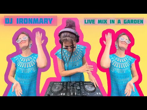 🎧 DJ IronMary LiveMix in a Garden | Tech House, Minimal, Techno DJ Set