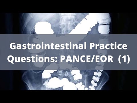 Gastrointestinal Practice Questions | High Yield PANCE/EOR Prep (1)
