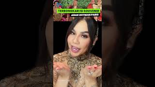 ANTI MAINSTREAM! Terungkap Isi Souvenir Pernikahan Anak Hotman Paris, Unik dan Mewah