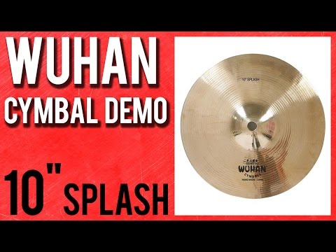 Wuhan 10" Traditional Series Splash Cymbal Demo