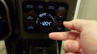 How To Set Auto Off Time On Cuisinart Coffee Center Coffee Maker-Tutorial