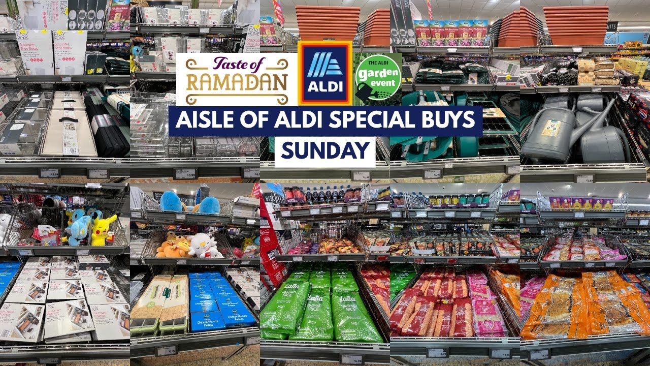 NEW IN AISLE OF ALDI SPECIAL BUYS THIS WEEK SUNDAY 23 FEB 2025 ALDI HAUL | TRAVELANDSHOP WITH ME
