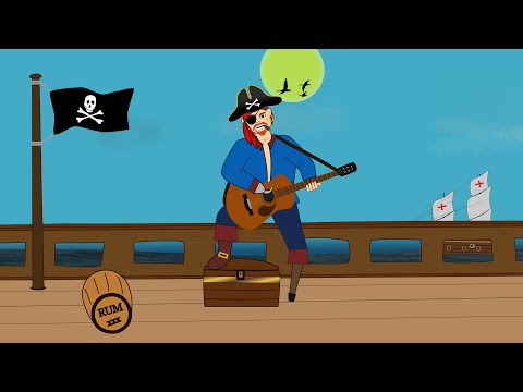 Jolly Roger - A pirates adventure across the Seven Seas (2D cartoon animation short)
