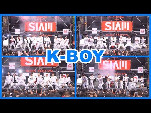 181215 "K-BOY" - Overdose + Monster (EXO) + Cherry Bomb (NCT 127) + Burn It Up (Wanna One) @ Siam