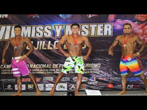 MEN PHYSIQUE SENIOR 1.70 m. – MISS & MISTER TRUJILLO 2018
