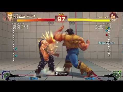 Blue Emblem (Guile) vs KojiKOG (Hawk) - AE 2012 Match *720p*