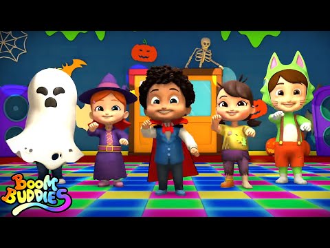 Monster Dance Party | Scary Monsters For Kids | Scary Nursery Rhymes and Halloween Song