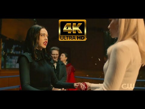 Legacies 2x15 The Merge Begins, Lizzie vs Josie 4K UHD scene