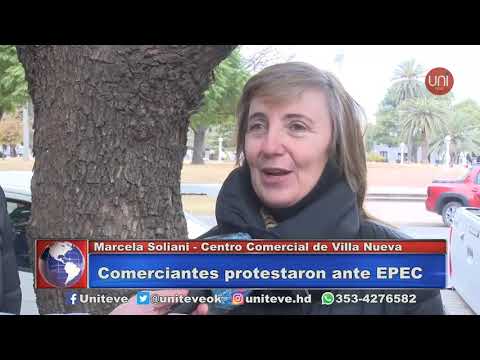 Comerciantes reclamaron ante EPEC