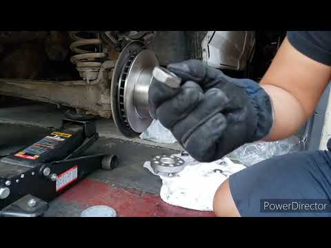Replacing Front Brake Rotor & Bearings - 1993 F150
