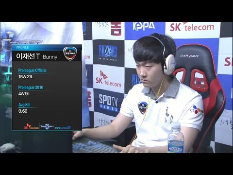[SPL2016] Rogue(Jin Air) vs Bunny(CJ) Set3 -EsportsTV, Starcraft 2