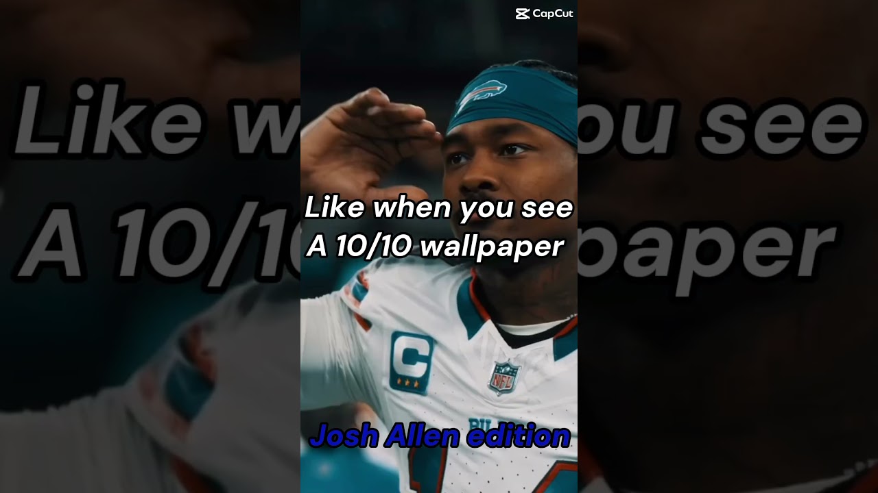 Like when you see a 10/10 wallpaper (Josh Allen edition) #nfl