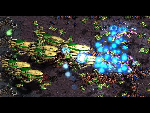 DAY 77 FUSS! Bishop! ZeLoT! Jaedong! Rain! Phantom! Neo Teleportation! 4v4! - StarCraft - Brood War