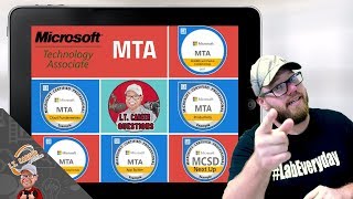 What is the MTA Certification  Microsoft Technology Associate