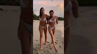 Sexy Beach Duo TikTok Hot Bikini! ???? #Shorts