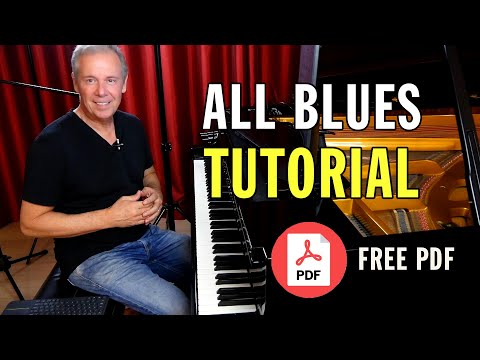 How to Play ALL BLUES, Miles Davis (For SOLO PIANO)