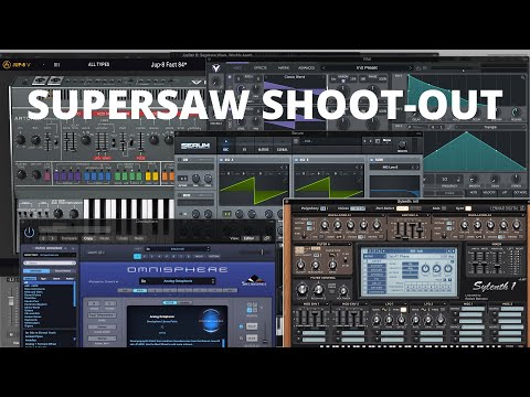 Trance Supersaw Leads! A Shootout Between Vital Synth and the Old Guard! | Trance Music Production