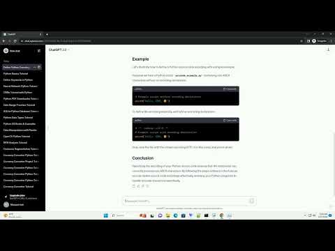 Defining Python Source Code Encodings