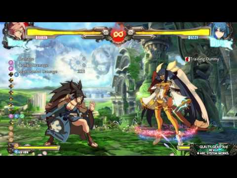 GGX Rev 2 Baiken Combo