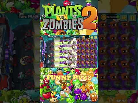 PvZ 2 All Plants 1 Plant Food Vs 99 Brickhead Zombie - Who Will Win? EP2 #Shorts