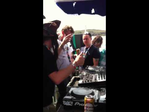 DJ Darkside - Get Darker Boat Party - Outlook Festival 2012