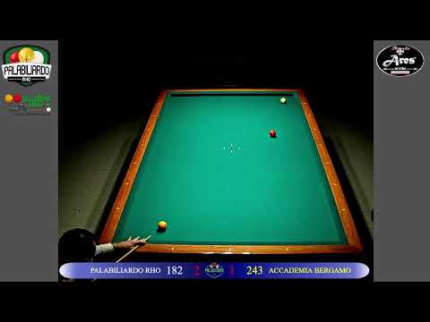 CAMPIONATO A SQUADRE REGIONALE PALABILIARDO  RHO VS ACCADEMIA BERGAMO
